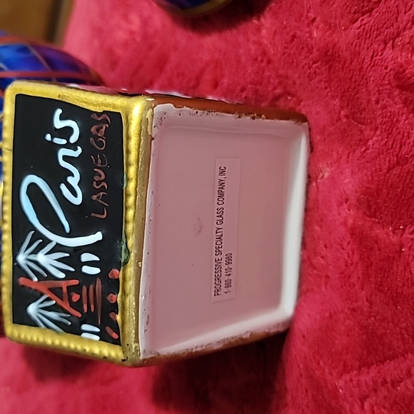 Las Vegas Paris Hot Air Balloon Drinking Mug Removable Lid Collectible Souvenir - Picture 12 of 12